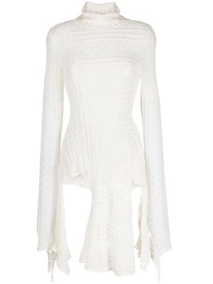 ANOUKI haut à design asymétrique - Blanc