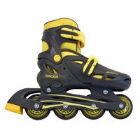 AMIGO inlineskates Racer junior polypropyleen geel mt 34/37 - thumbnail