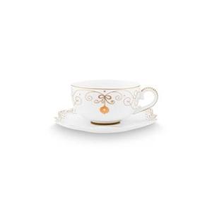 Pip Studio Espressokop en schotel - Royal Winter - Set van 2 - 125ml