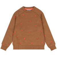 Tumble & Dry winter sweater meisjes - bruin - Belle Plagne