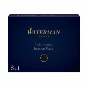 Waterman S0110850 penvulling Zwart 8 stuk(s)