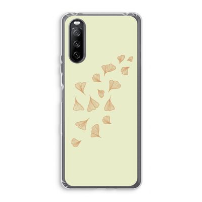 Falling Leaves: Sony Xperia 10 III Transparant Hoesje