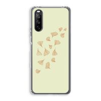 Falling Leaves: Sony Xperia 10 III Transparant Hoesje