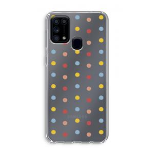 Bollen: Samsung Galaxy M31 Transparant Hoesje