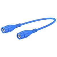 Stäubli XLSS-58 Veiligheidsmeetsnoer BNC-stekker BNC-stekker 2.00 m Blauw 1 stuk(s)