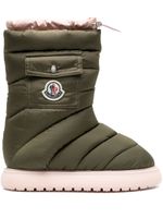 Moncler après-ski Gaia Pocket à design matelassé - Vert - thumbnail