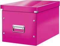 Leitz Click & Store kubus grote opbergdoos, roze - thumbnail