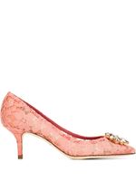 Dolce & Gabbana escarpins "Bellucci" - Rose