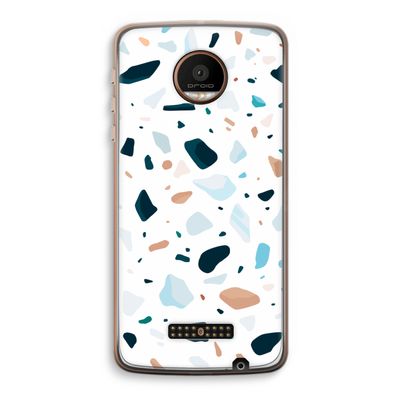 Terrazzo N°13: Motorola Moto Z Force Transparant Hoesje