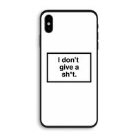 Don't give a shit: iPhone X Biologisch afbreekbaar hoesje