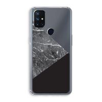 Combinatie marmer: OnePlus Nord N10 5G Transparant Hoesje