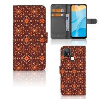 OPPO A15 | Telefoon Hoesje | Batik Brown