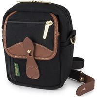 Billingham Stowaway Compact Black Canvas / Tan Leather