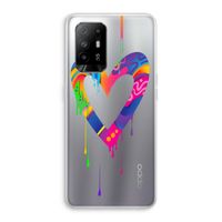 Melts My Heart: Oppo A95 5G Transparant Hoesje