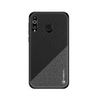 PINWUYO eert serie schokbestendige PC + TPU beschermhoes voor Galaxy M30 (zwart)