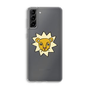 Kleine leeuw: Samsung Galaxy S21 Plus Transparant Hoesje