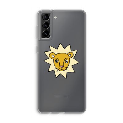 Kleine leeuw: Samsung Galaxy S21 Plus Transparant Hoesje