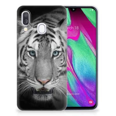 Samsung Galaxy A40 | TPU Hoesje | Tijger
