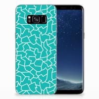 Samsung Galaxy S8 | Hoesje maken | Cracks Blue