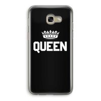 Queen zwart: Samsung Galaxy A5 (2017) Transparant Hoesje Queen zwart: Samsung Galaxy A5 (2017) Transparant Hoesje