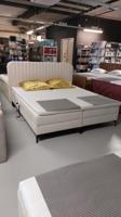 Showmodel Elek. Boxspring 180 x 200 Wit - Pearl