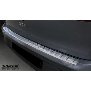 RVS Bumper beschermer passend voor Volkswagen Golf VIII HB 5-deurs 2020- 'Ribs' AV235480