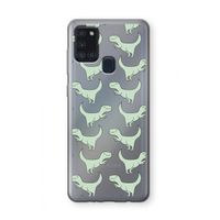Dinos: Samsung Galaxy A21s Transparant Hoesje