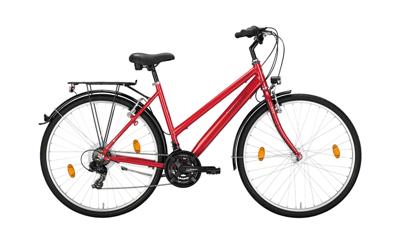 EXCELSIOR trekkingfiets "road cruiser 21 alu nd" (#1) bike excels.road cruis.21 alu nd 28/46 21sp red