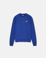 Versace Jeans Couture Logo Square Sweater Heren Blauw - Maat M - Kleur: Blauw | Soccerfanshop