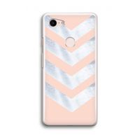 Marmeren pijlen: Google Pixel 3 Transparant Hoesje