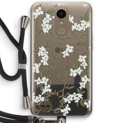 Blossoming spring: LG K10 (2017) Transparant Hoesje met koord