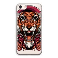 Tiger and Rattlesnakes: iPhone 8 Transparant Hoesje