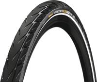 Continental buitenband contact plus city 42-622 (28x1.60) zwart reflex Continental buitenband contact plus city 42-622 (28x1.60) zwart reflex
