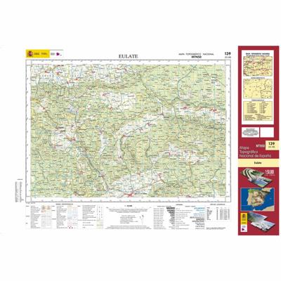 Topografische kaart 139 MT50 Eulate | CNIG - Instituto Geográfico Nacional1