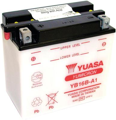 YUASA Battery yb16b-a1 standard without sp