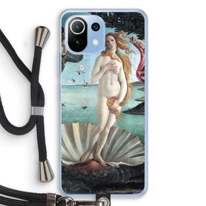 Birth Of Venus: Xiaomi Mi 11 Lite Transparant Hoesje met koord