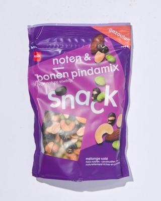 HEMA Borrelmix gezouten noten en bonen 155gram