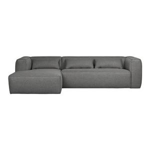 Woood Exclusive Bean Chaise Longue Links - Polyester - Mid Grey