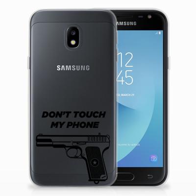 Samsung Galaxy J3 2017 Silicone-hoesje Pistol DTMP Samsung Galaxy J3 2017 Silicone-hoesje Pistol DTMP
