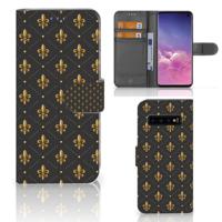 Samsung Galaxy S10 | Telefoon Hoesje | Franse Lelie | Portemonnee hoesje
