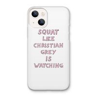 Christian Grey: iPhone 13 mini Transparant Hoesje