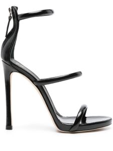 Giuseppe Zanotti sandales Harmony 120 mm en cuir - Noir