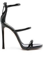 Giuseppe Zanotti sandales Harmony 120 mm en cuir - Noir - thumbnail