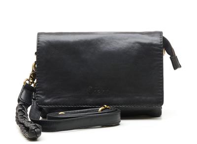 Chabo Bags Overslag Schoudertasje Borneo Style Black
