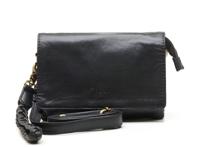 Chabo Bags Overslag Schoudertasje Borneo Style Black Chabo Bags Overslag Schoudertasje Borneo Style Black