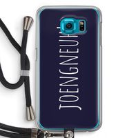 Joengneuh!: Samsung Galaxy S6 Transparant Hoesje met koord