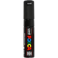 Uni-Posca Posca marker, afm pc-8k, lijndikte 8 mm, breed, zwart, 1 stuk