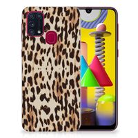 Samsung Galaxy M31 TPU Hoesje Leopard - thumbnail