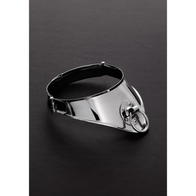 Steel by Shots Cleopatra Collar met Ring - 15 / 38 cm