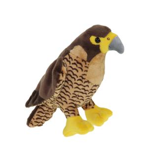 Cornelissen pluche knuffel havik - roofvogel - 18 cm - knuffeldier - vogel - valk